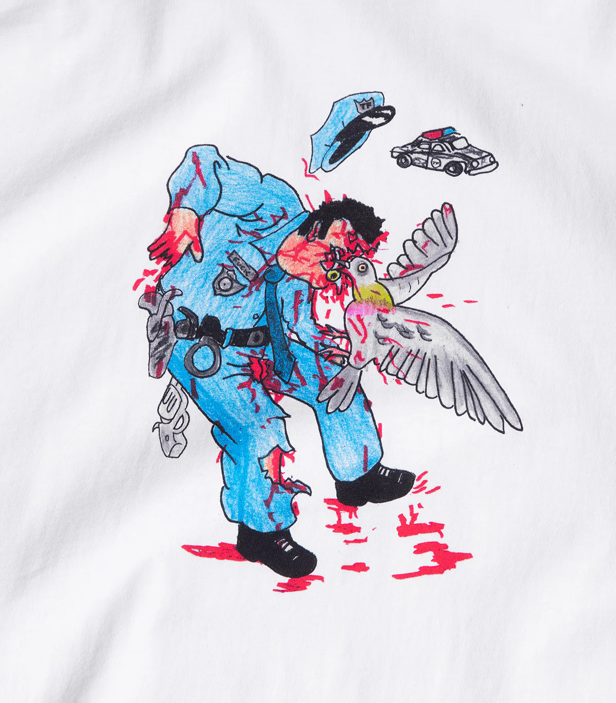 Antihero Pigeon Attack T-Shirt - Image 2