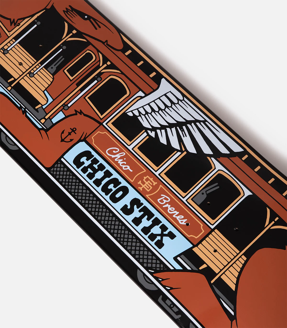 Chico Stix X Jeremy Fish Hill Hopper Deck - Image 2