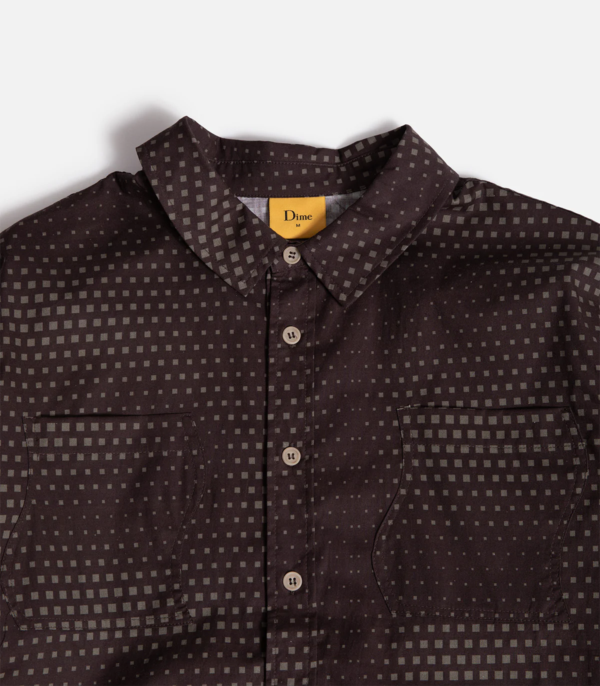 Dime Pixel Button Up Shirt - Image 2