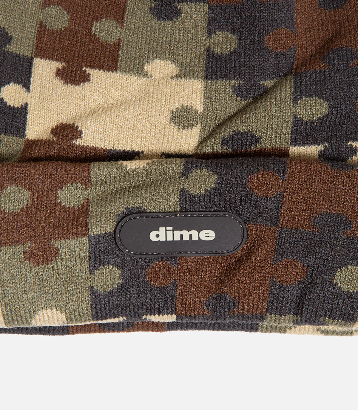 Dime Puzzle Fold Beanie - Image 2