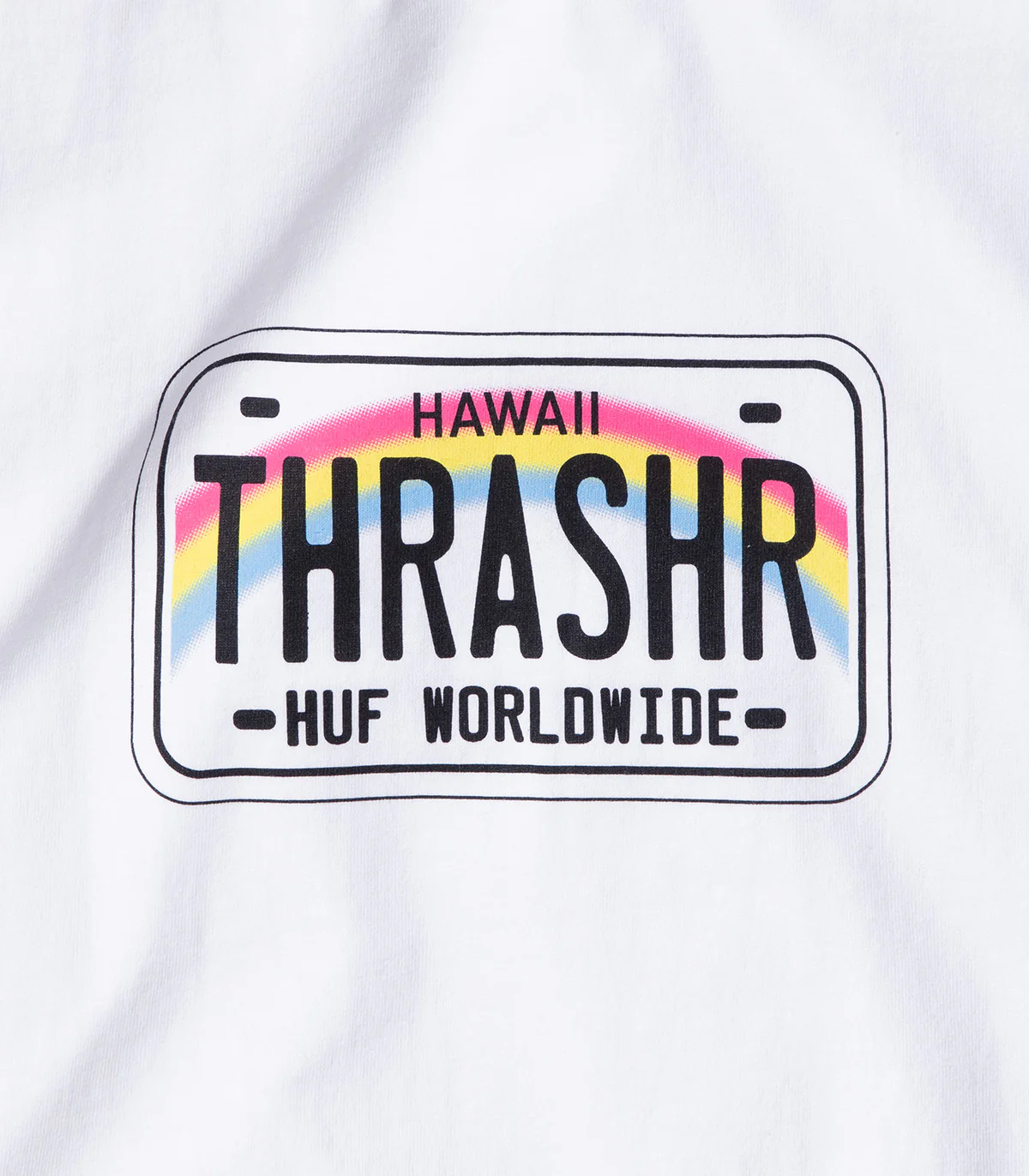Huf X Thrasher License Plate T-Shirt - Image 2