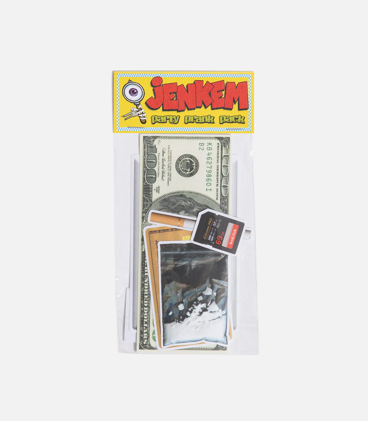 Jenkem Party Prank Sticker Pack