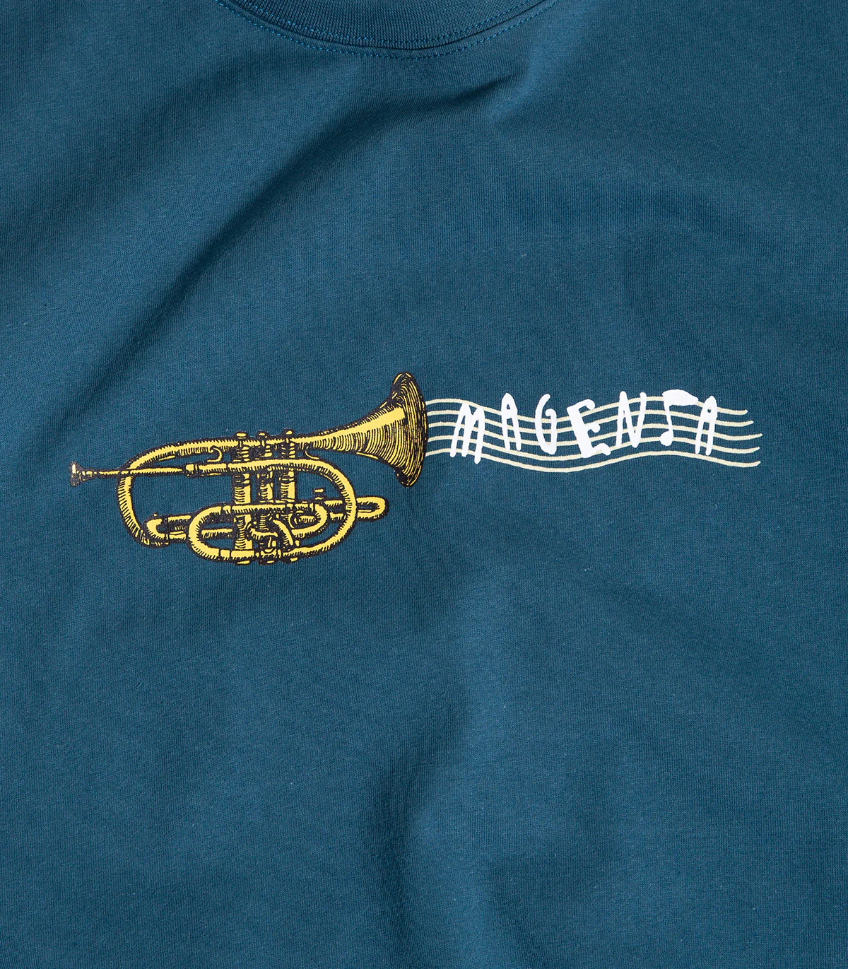 Magenta Trumpet T-Shirt - Image 2