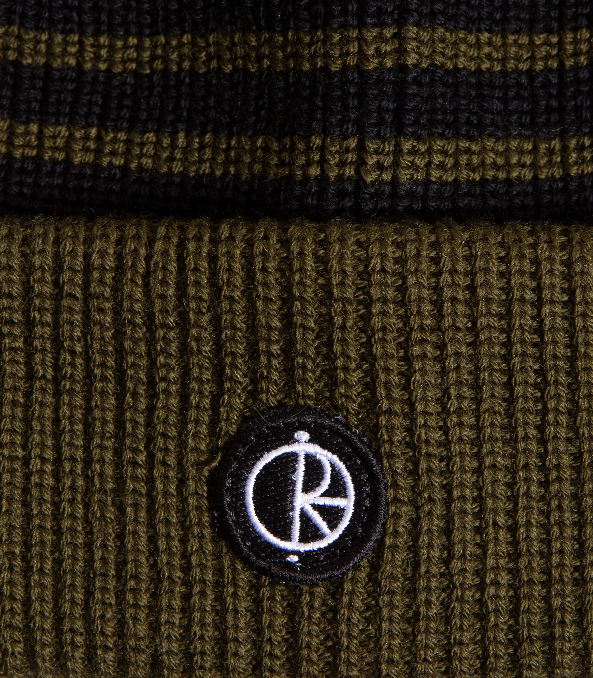 Polar Stripe Merino Beanie - Image 2