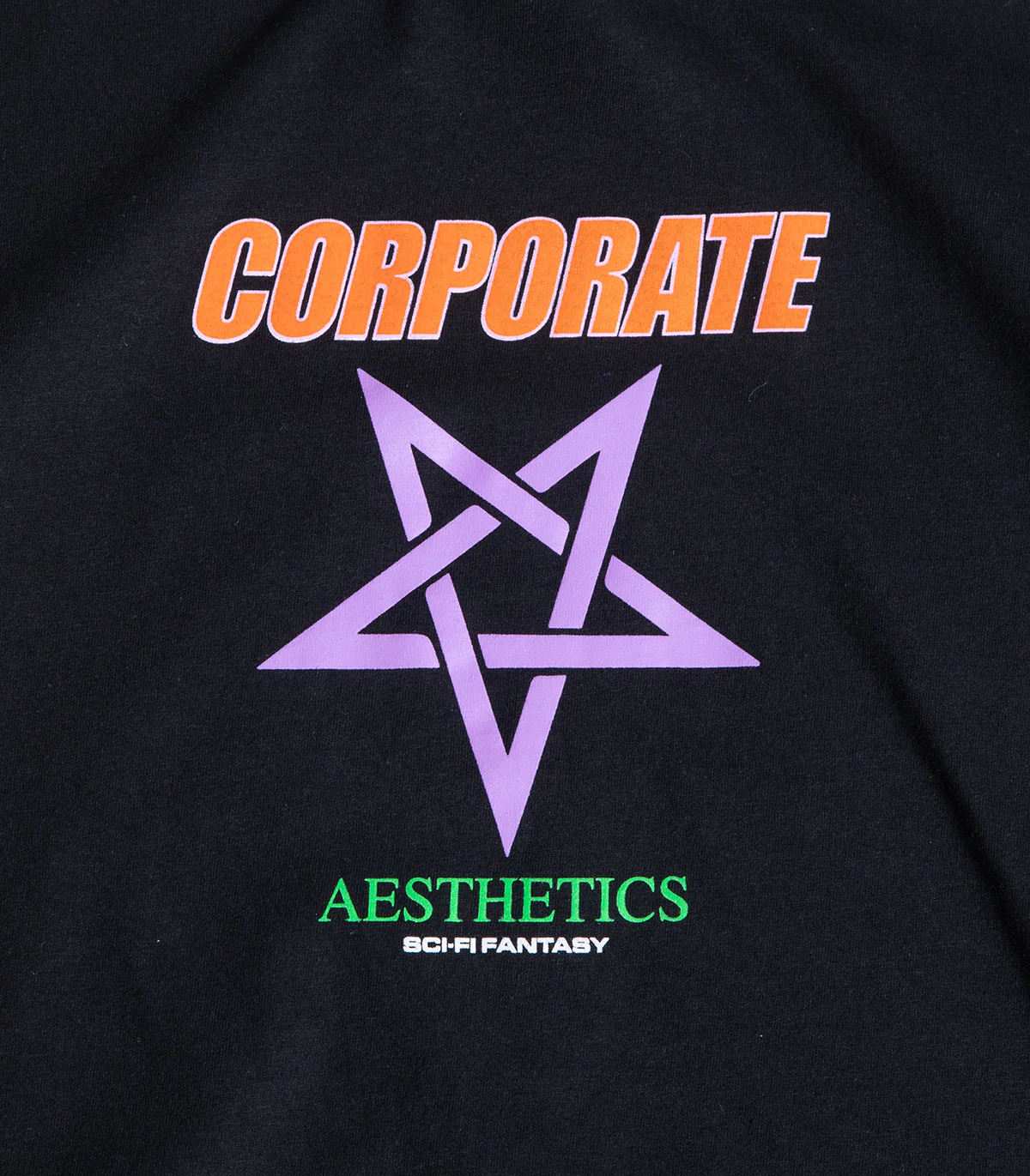 Sci-Fi Fantasy Corporate Aesthetics T-Shirt - Image 2