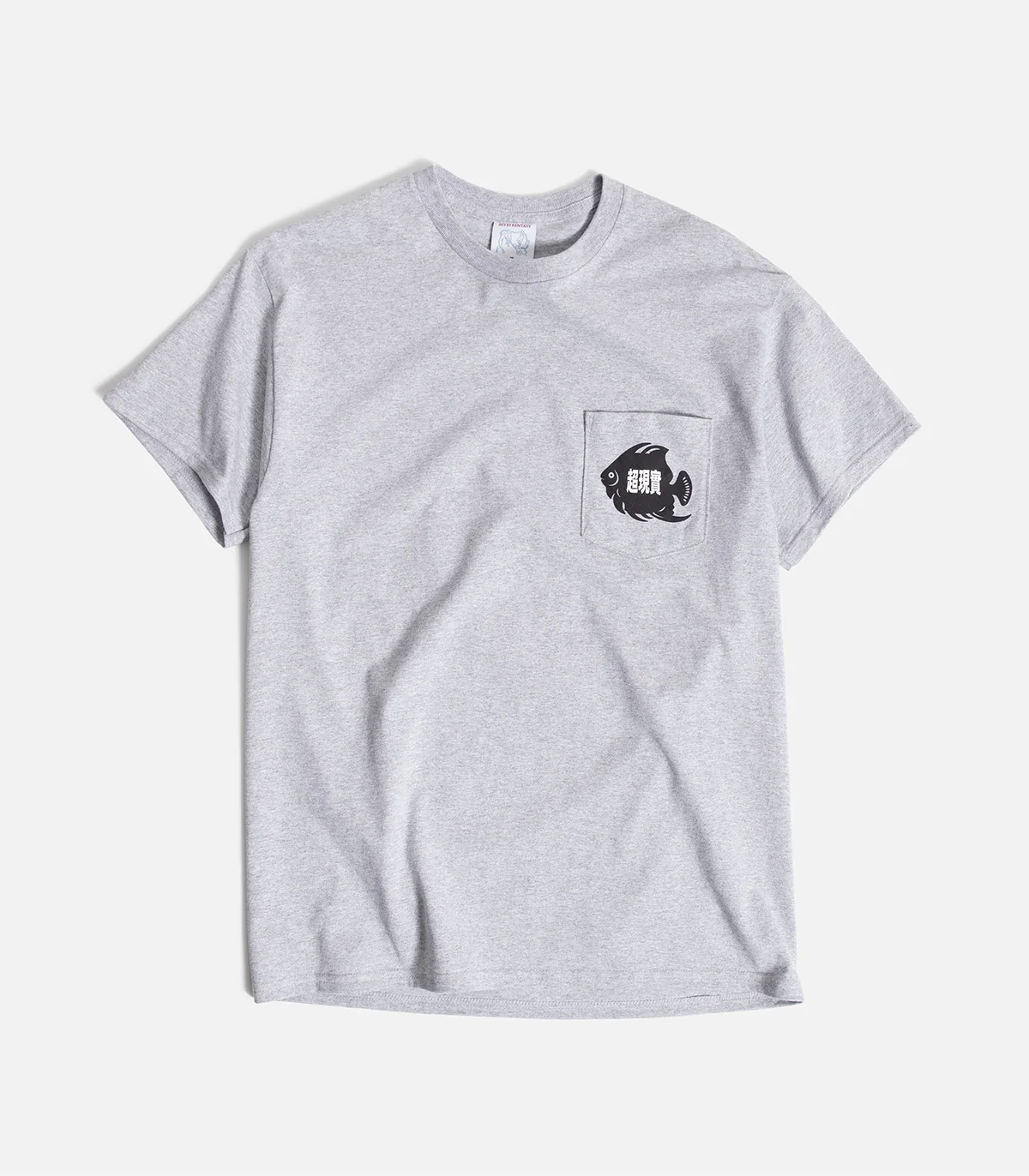Sci-Fi Fantasy Fish Pocket T-Shirt