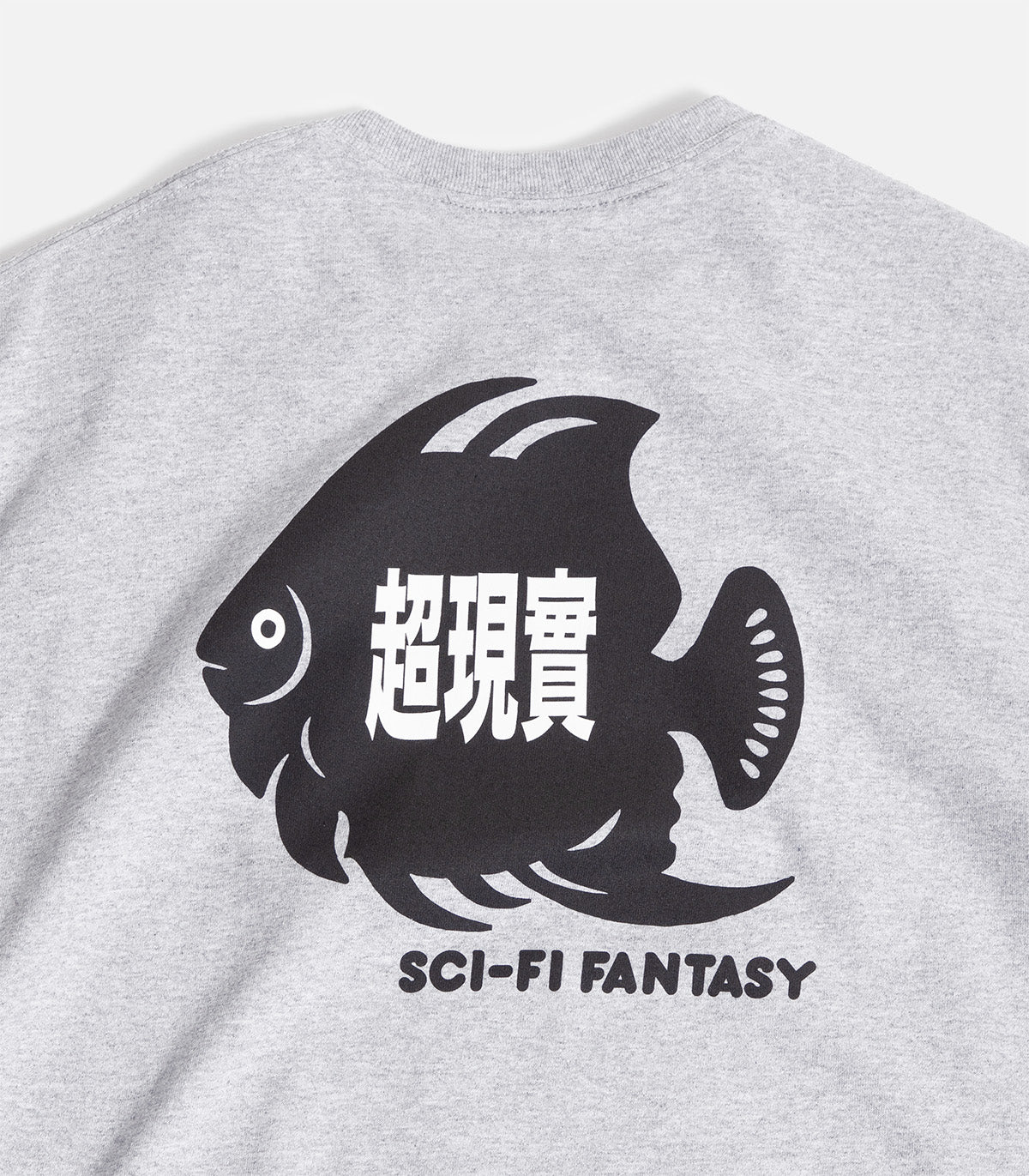 Sci-Fi Fantasy Fish Pocket T-Shirt - Image 3