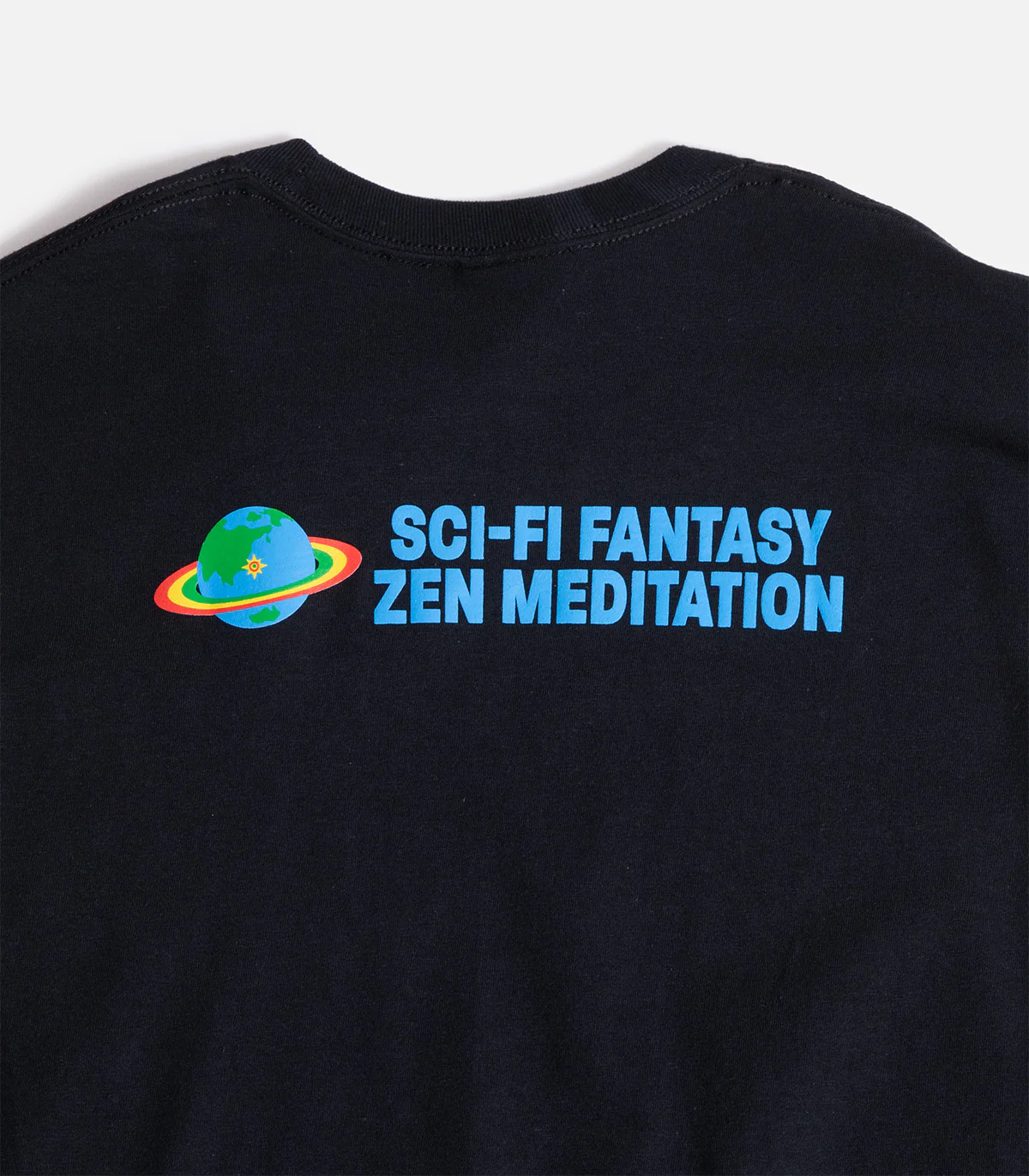 Sci-Fi Fantasy Zen Meditation T-Shirt - Image 3