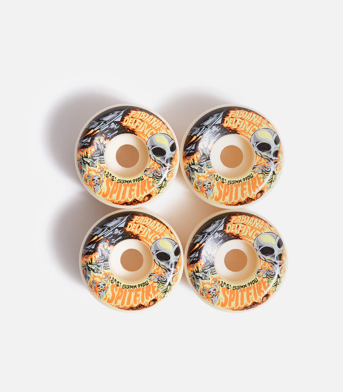 Spitfire Formula Four Fabiana Delfino Invasion Conical Full 99DU Wheel