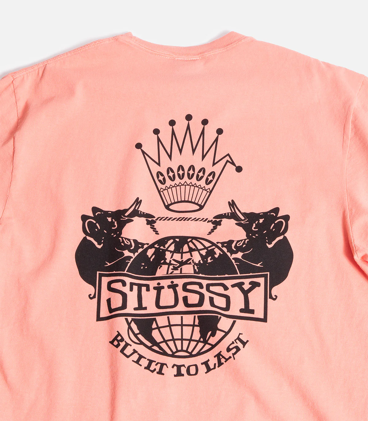 Stussy Built To Last Pigment Dyed T-Shirt - Image 3