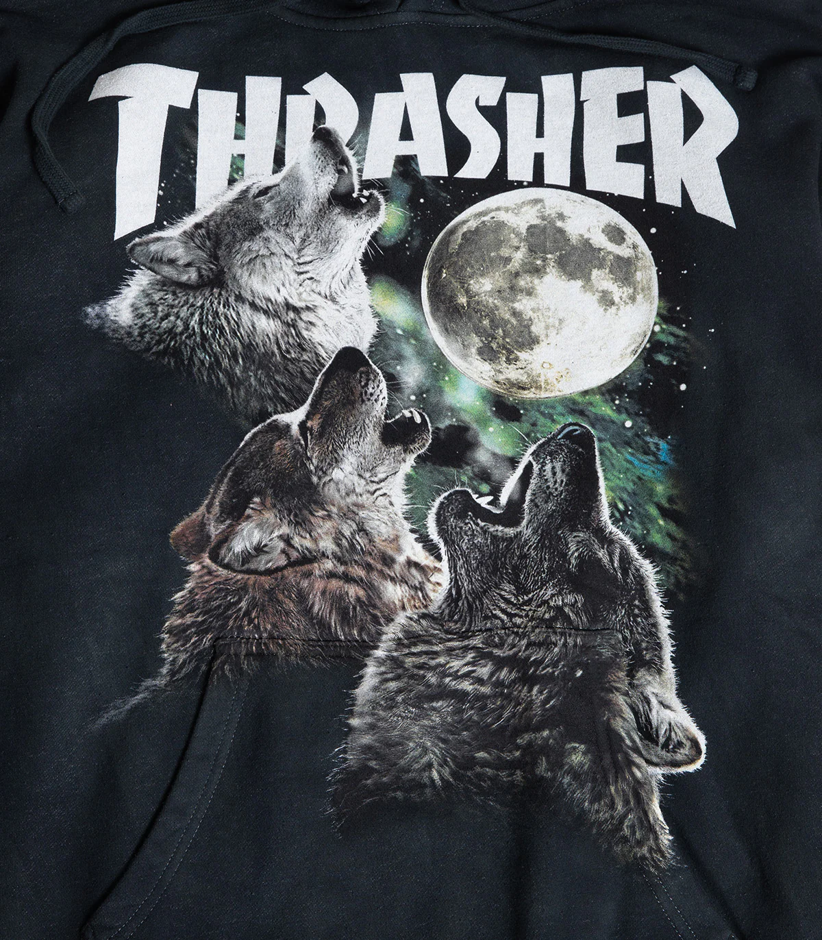 Thrasher Wolves Hooded Sweatshirt - Image 2