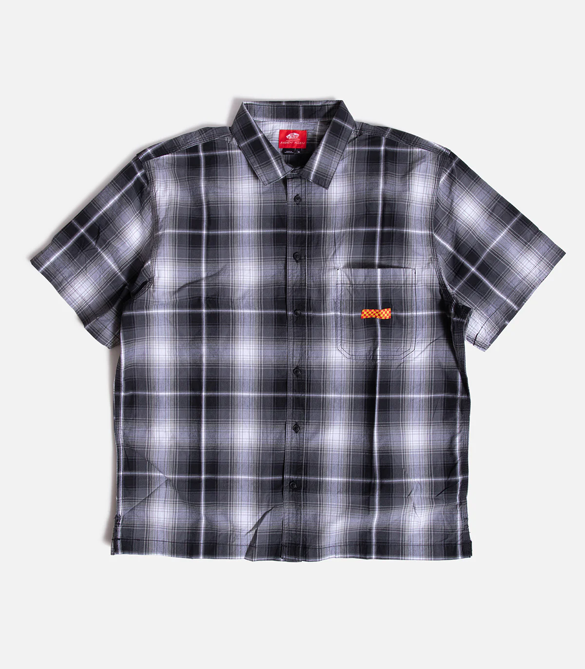 Vans X Andrew Allen Button Up Short Sleeve Shirt
