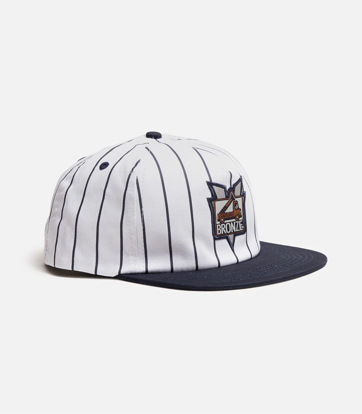 Venture X Bronze 56K Pinstripe Snapback Hat